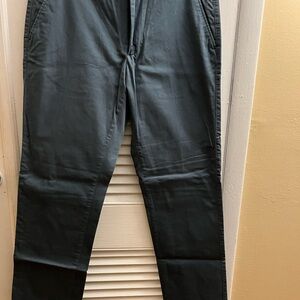 Banana Republic Dark Teal Chinos Kentfield pant